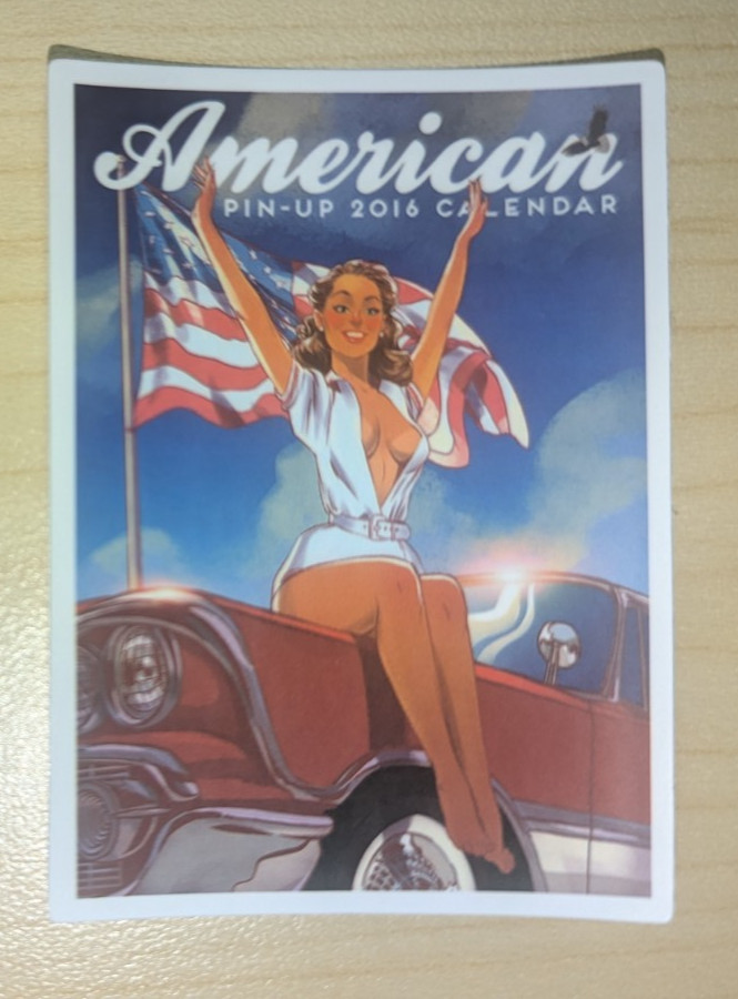 Russian Themed Pinup Girls Pin-up Pin Up Stickers 7.5cm x 5.4cm