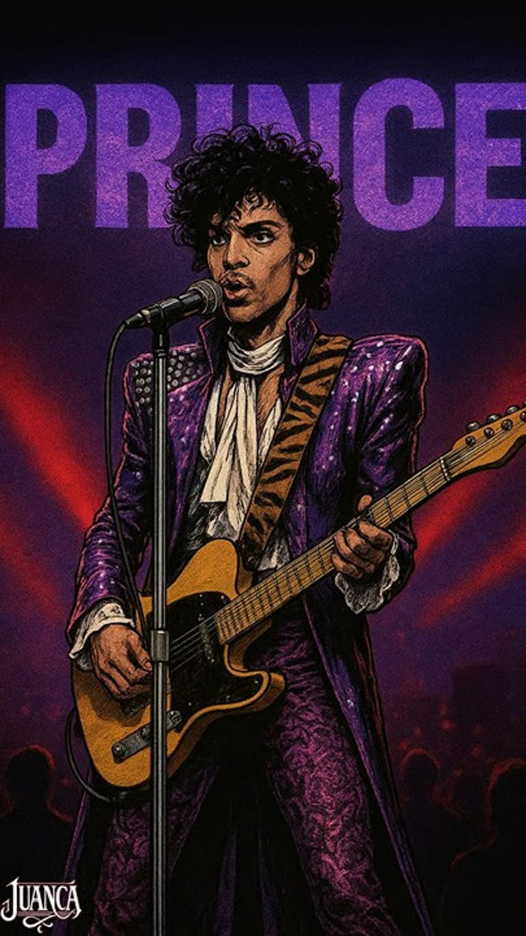 Prince Purple Rain Sticker Decal Laptop Wall Mirror Cup Tumblr Locker