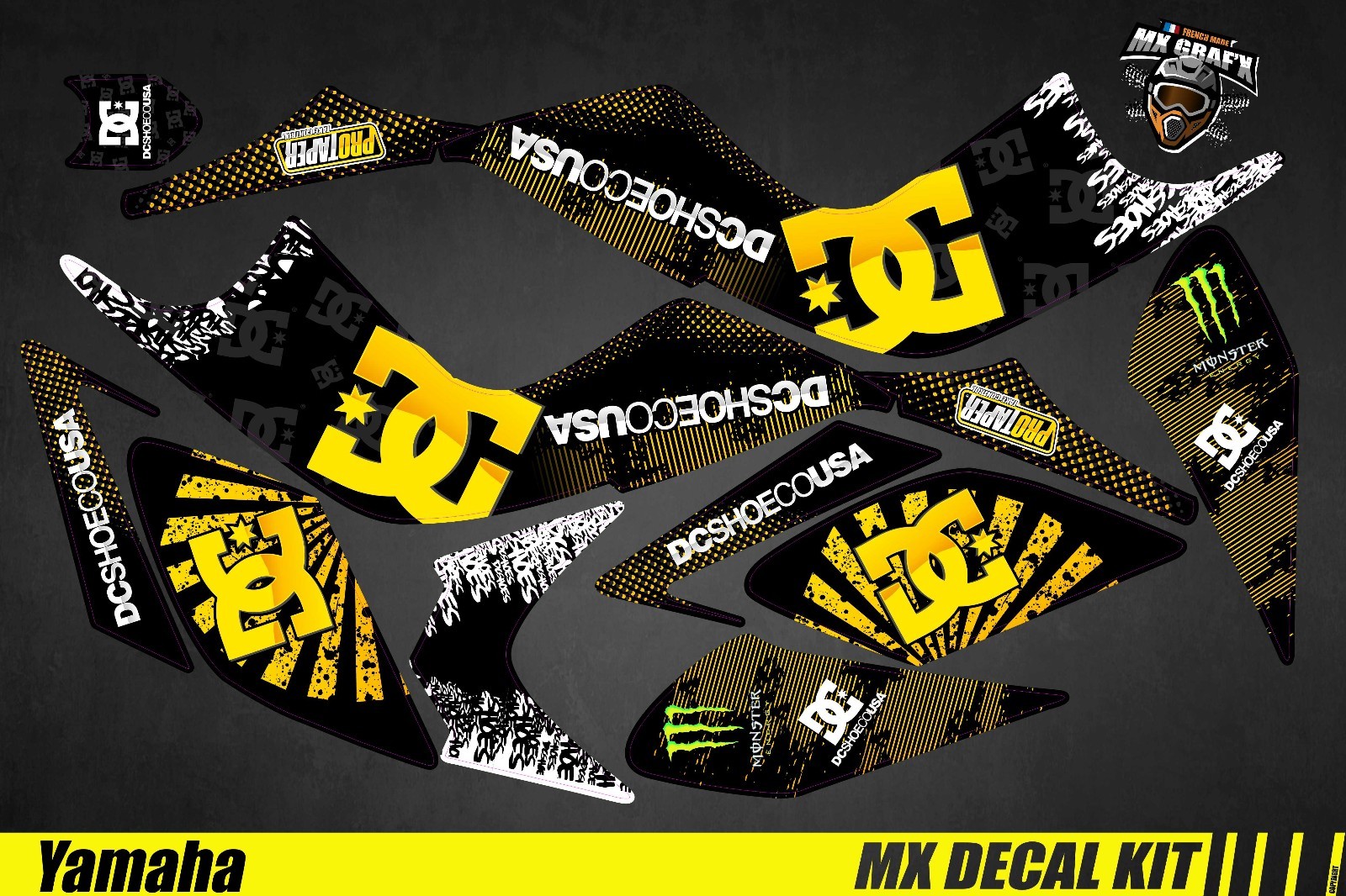 Decal Kit For Yamaha Raptor – DC