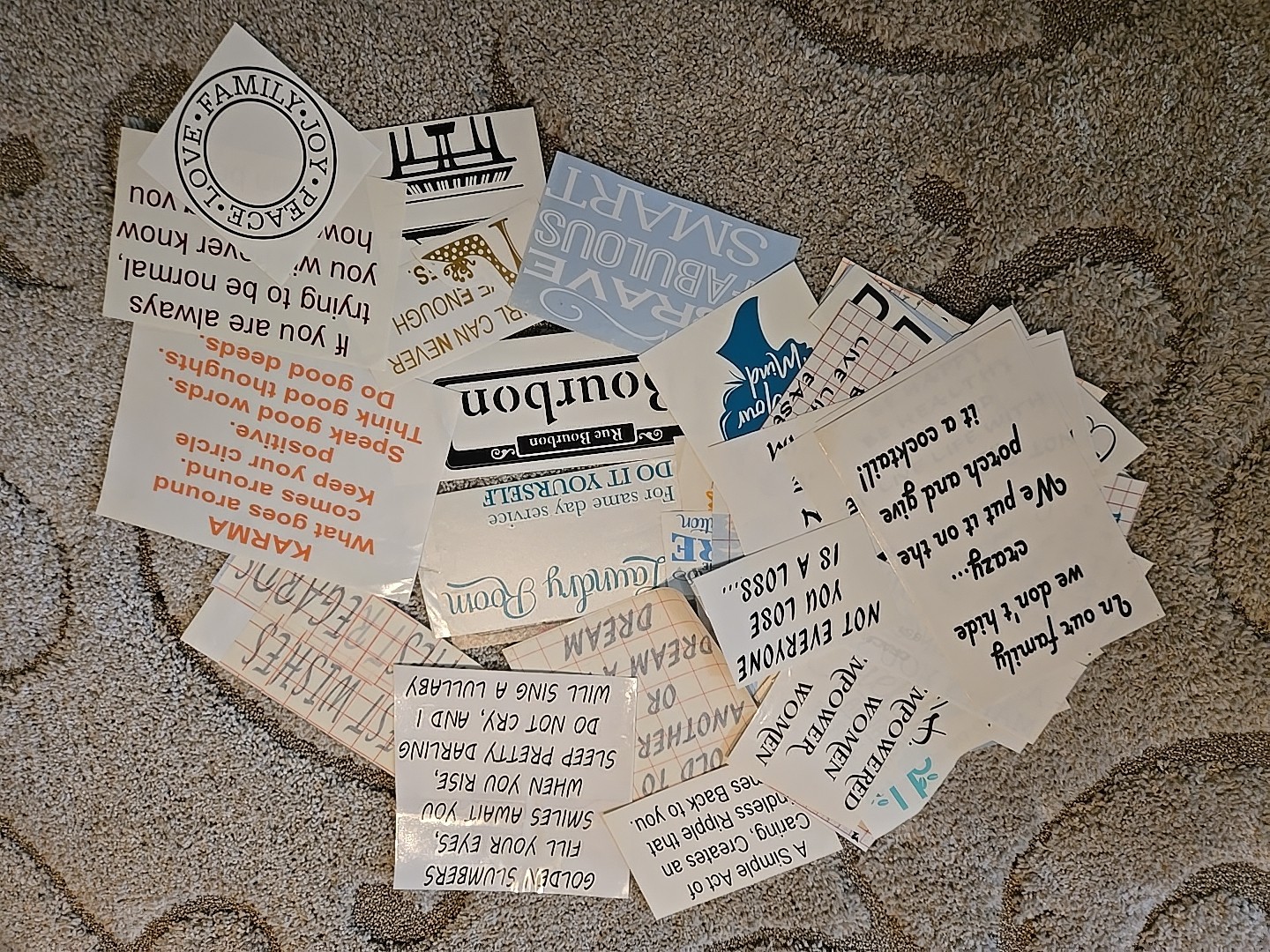 Vinyl Cut Designs Made With Oracle 651 Over 200 pieces Ready to use