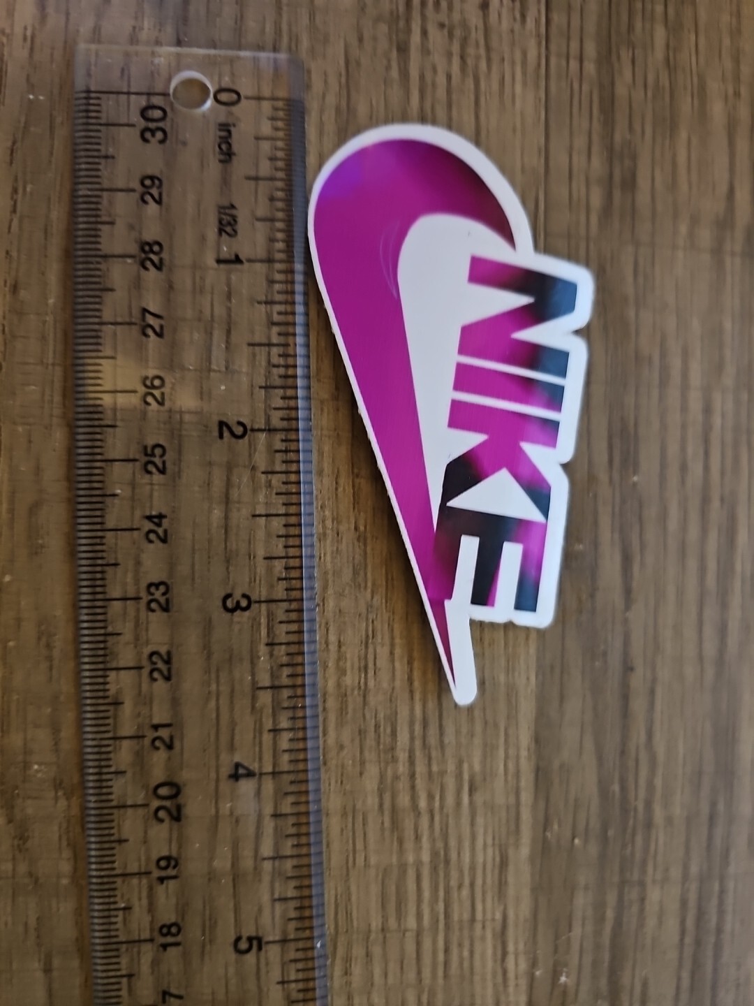 Pink/Black Nike Vinyl Sticker
