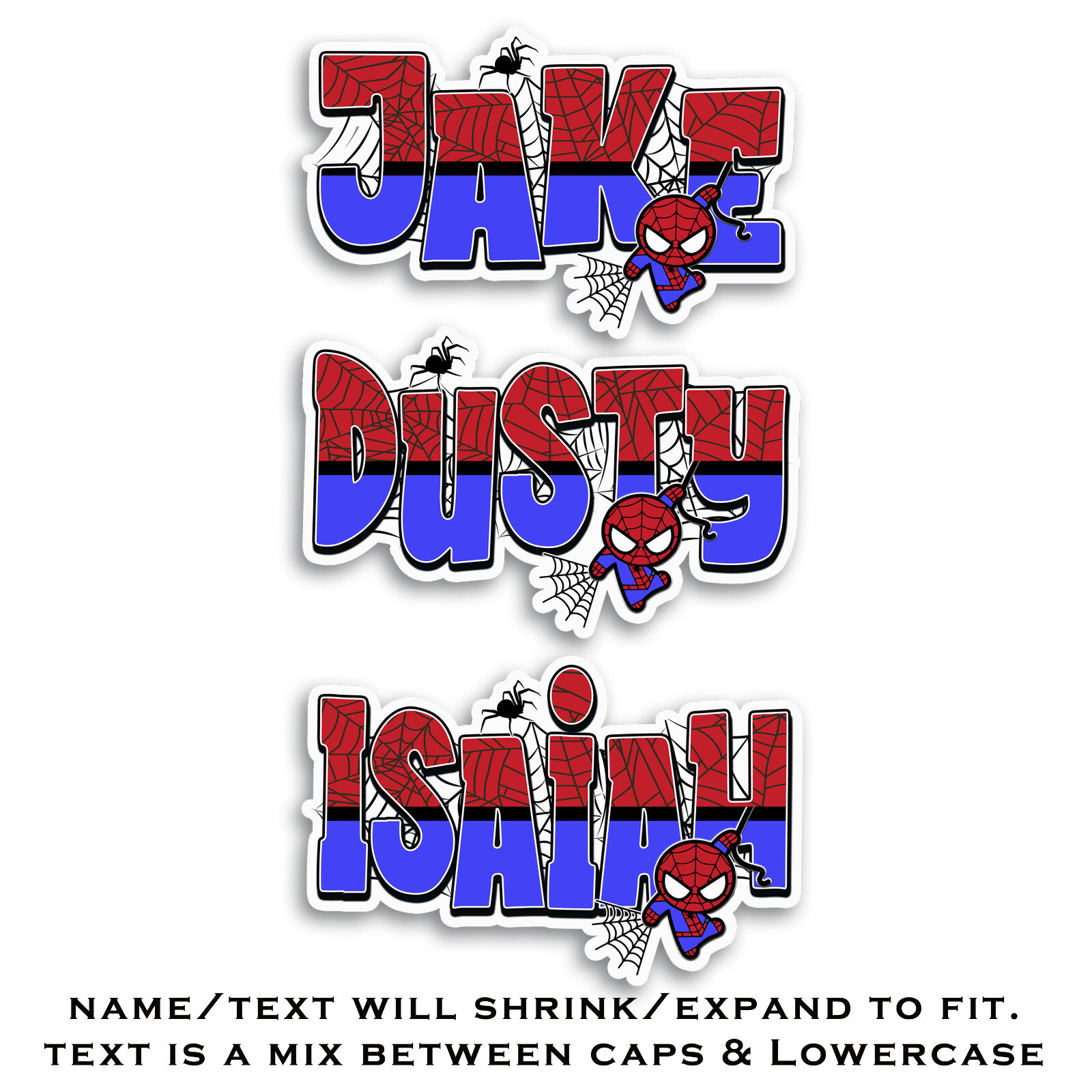 Custom Vinyl Name Sticker for Comic Hero Fans Superhero Themed Personalized Gift