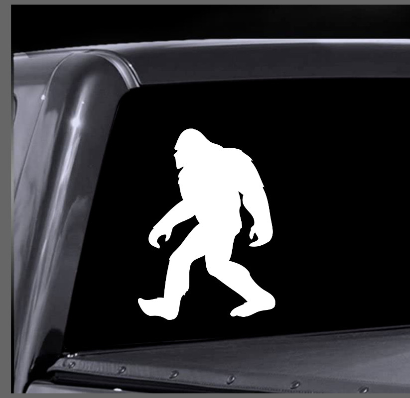 BIGFOOT SASQUATCH Vinyl Window Decal Sticker Car Truck Van