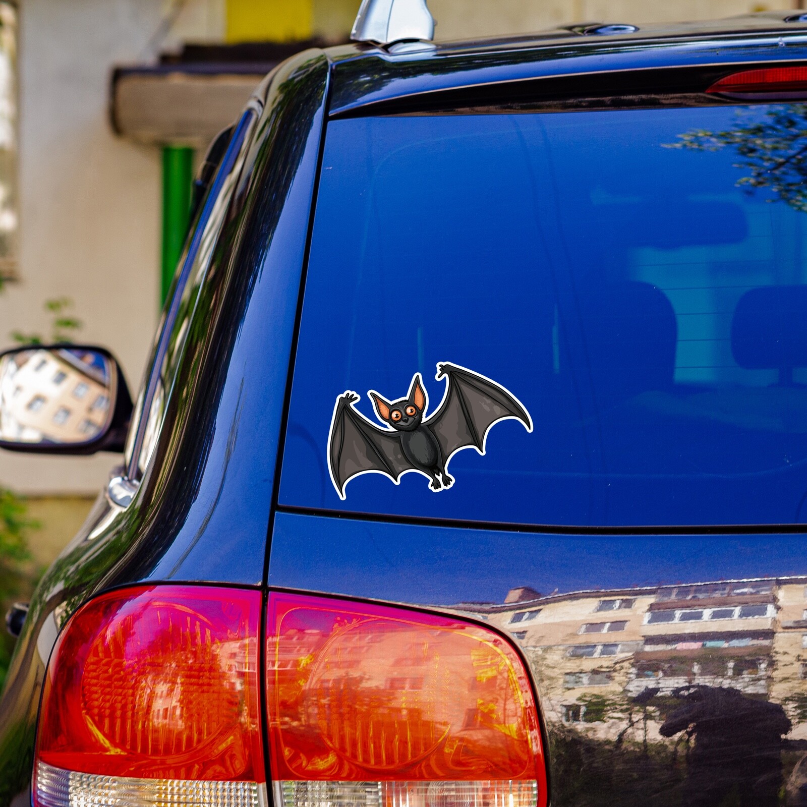 Bat Sticker Flying Halloween Vinyl Decal Car Bumper Stickers Window Waterproof