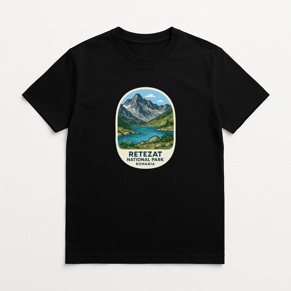 Retezat Romania Iron On Heat Transfer Vinyl HTV Die-Cut World National Parks