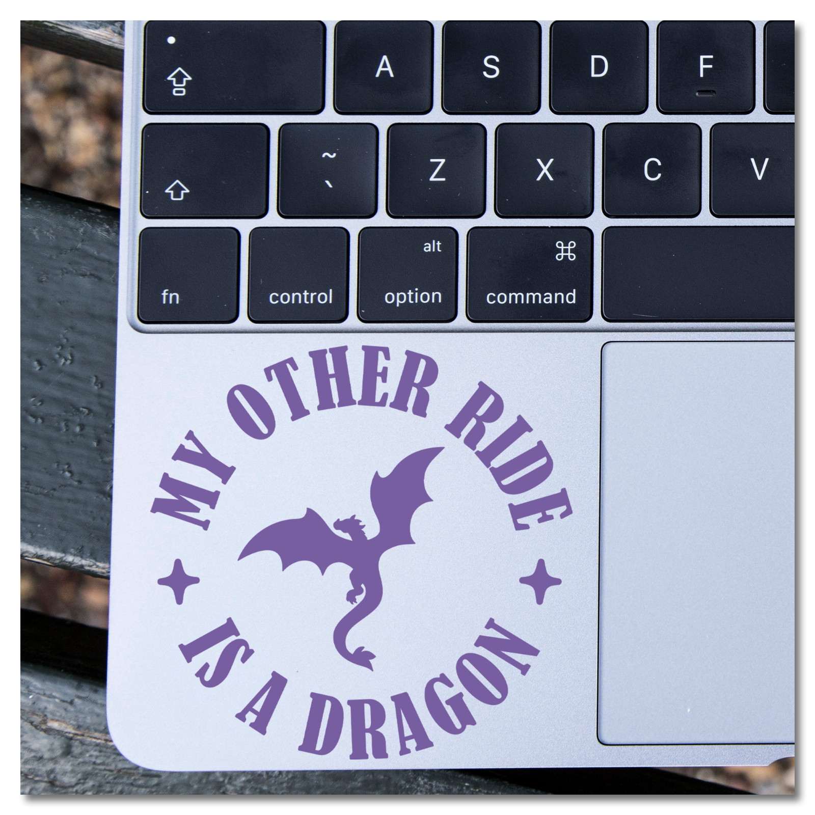 6" My Other Ride Is A Dragon Vinyl Decal Sticker