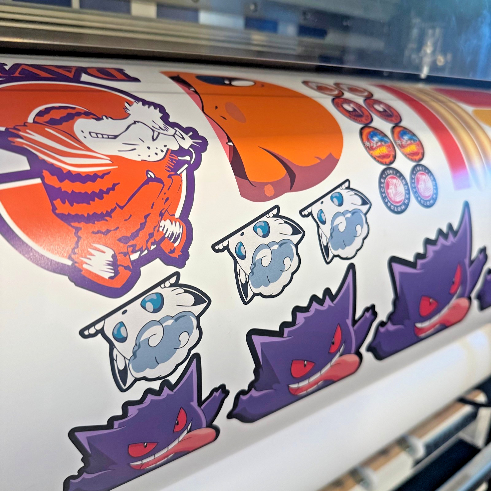 Custom Printed Vinyl Sticker – Send Your Image – Waterproof – sizes Available