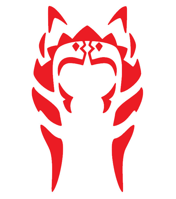 AHSOKA TANO, PADAWAN, JEDI, STAR WARS, Decal Stickers for Cars, Windows, Laptops
