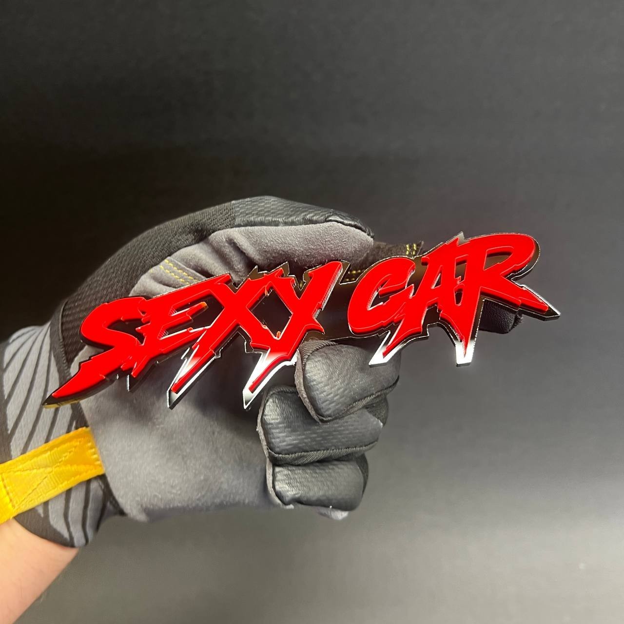 1PC Custom Sexy Car Text Car Badge Emblem Fender tailgate Aggressive Decal