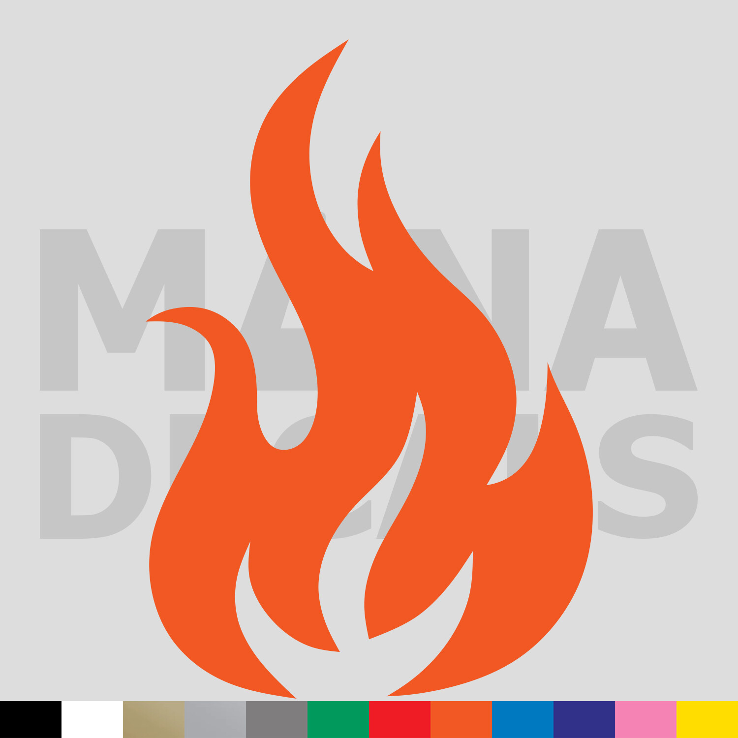 Flame Vinyl Die Cut Decal Sticker – Fire Hot Heat Torch
