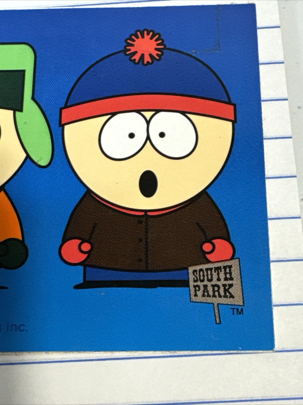BUMPER STICKER SOUTH PARK KIDS GROUP VINTAGE STICKER 1997 COMEDY CENTRAL 90’s