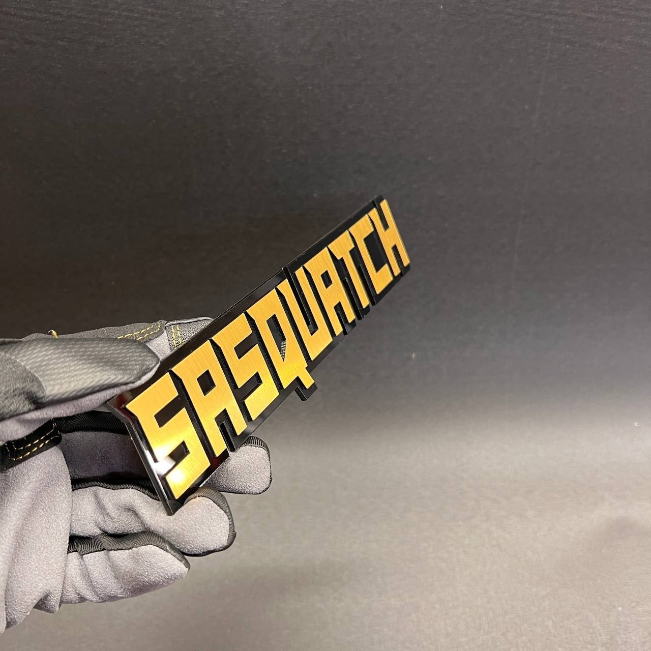 1PC SASQUATCH Custom 3D Text Car Badge Fender Emblem Tailgate Toolbox Decal