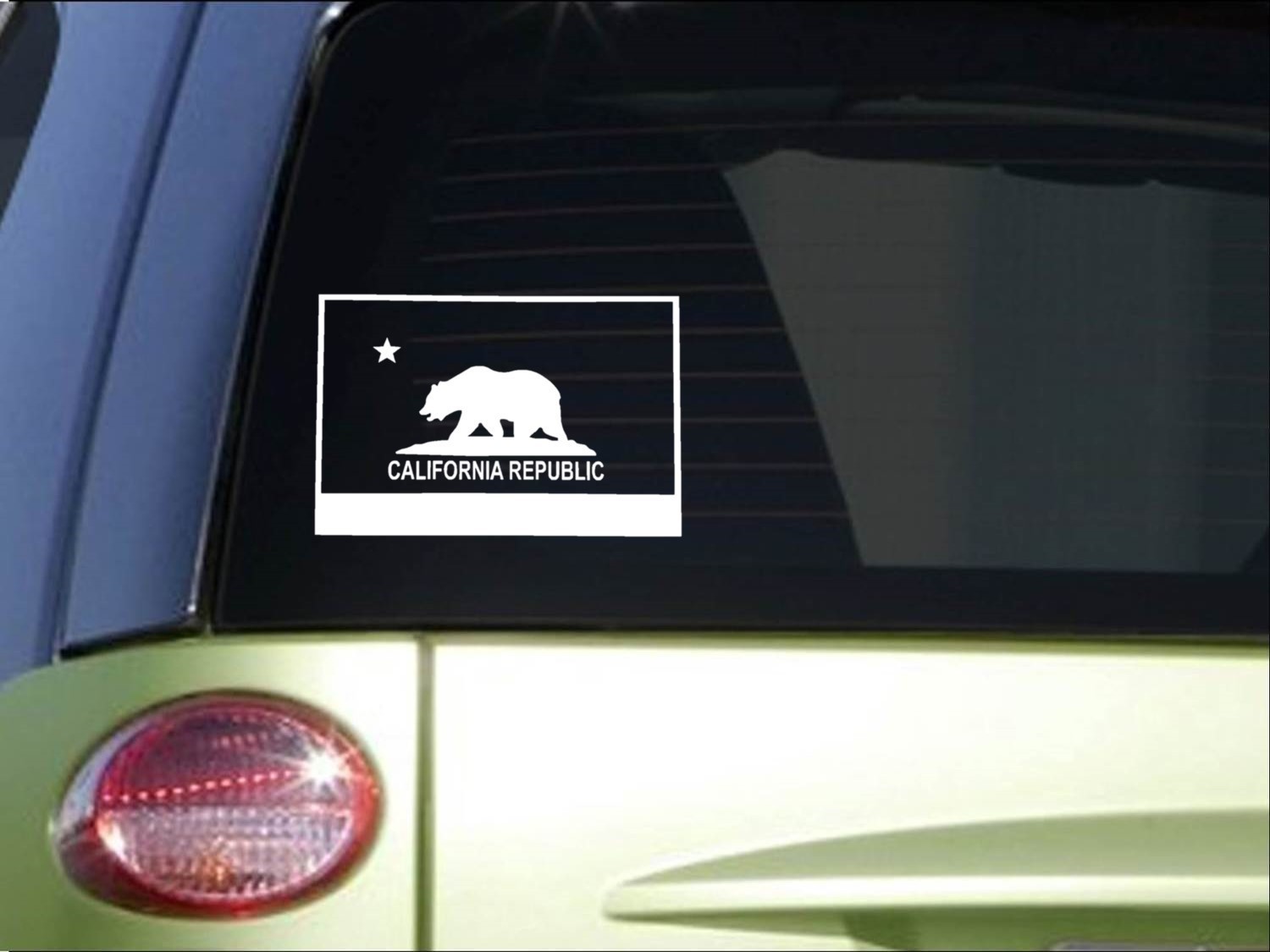 California Flag *I091* 8" Sticker decal the golden state bear