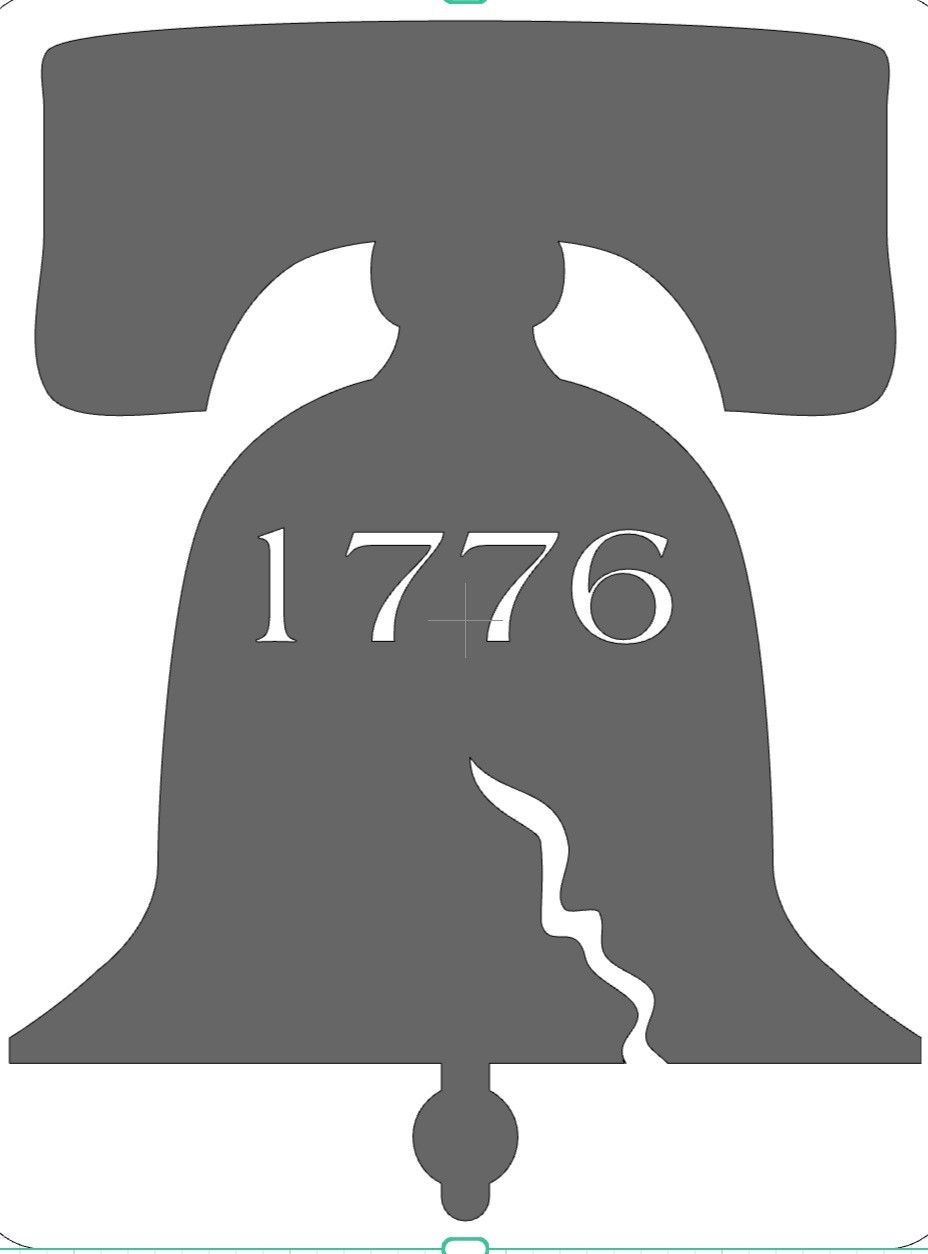 Liberty Bell 1776 Vinyl Decal Patriotic Sticker Truck Cooler Gun Safe Toolbox