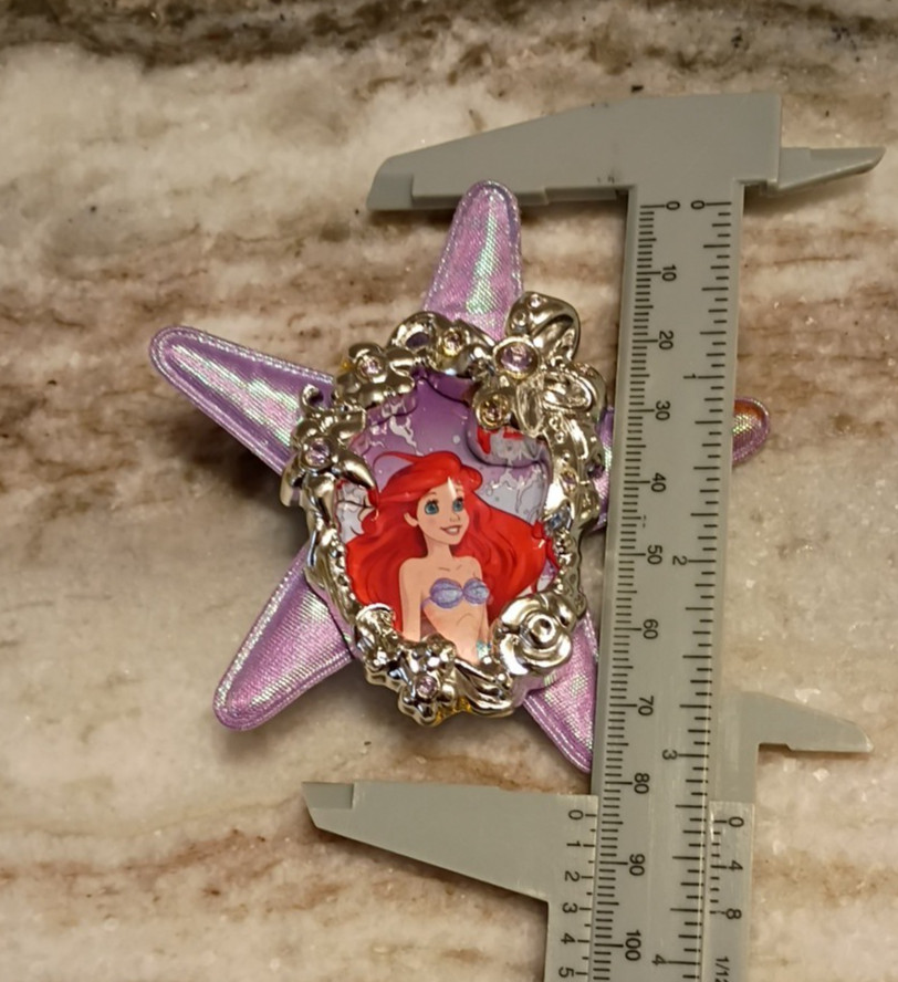 Little Mermaid Princess Dress Ariel Costume emblem ****STAR PORTRAIT **** G15