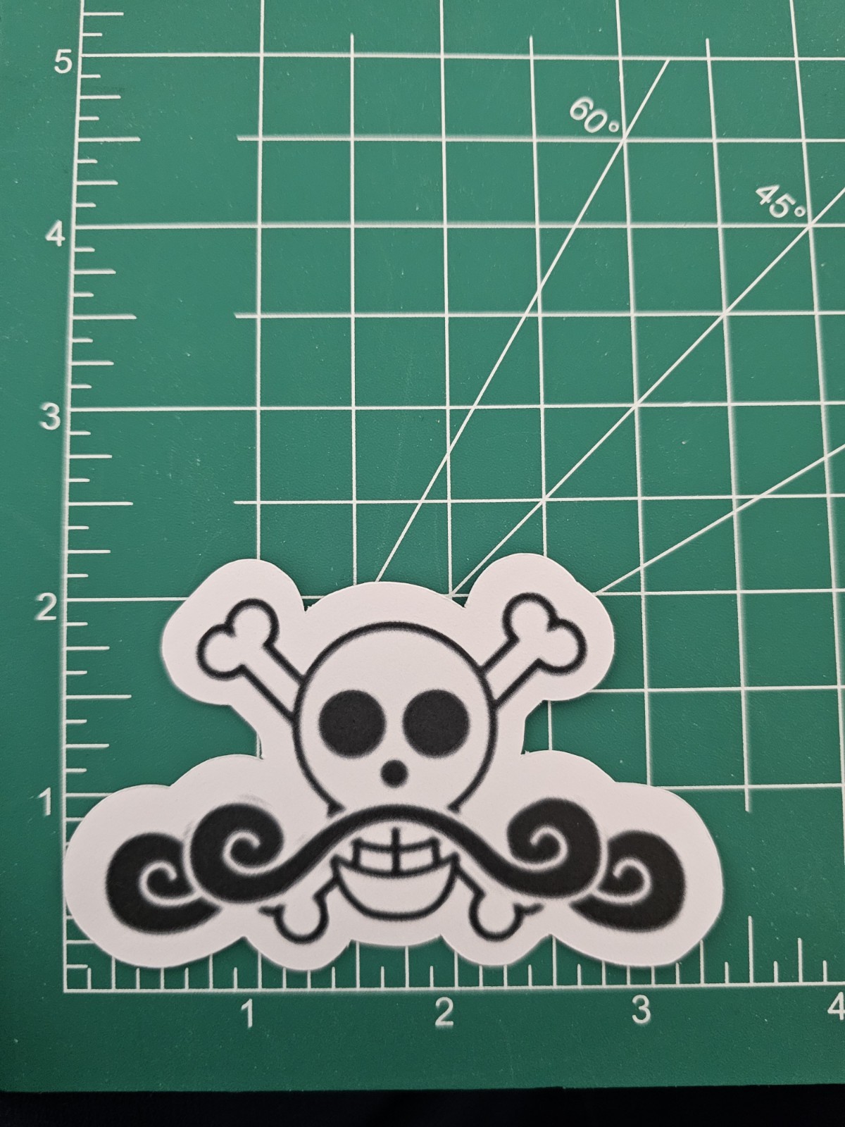 Matte Anime One Piece Stickers