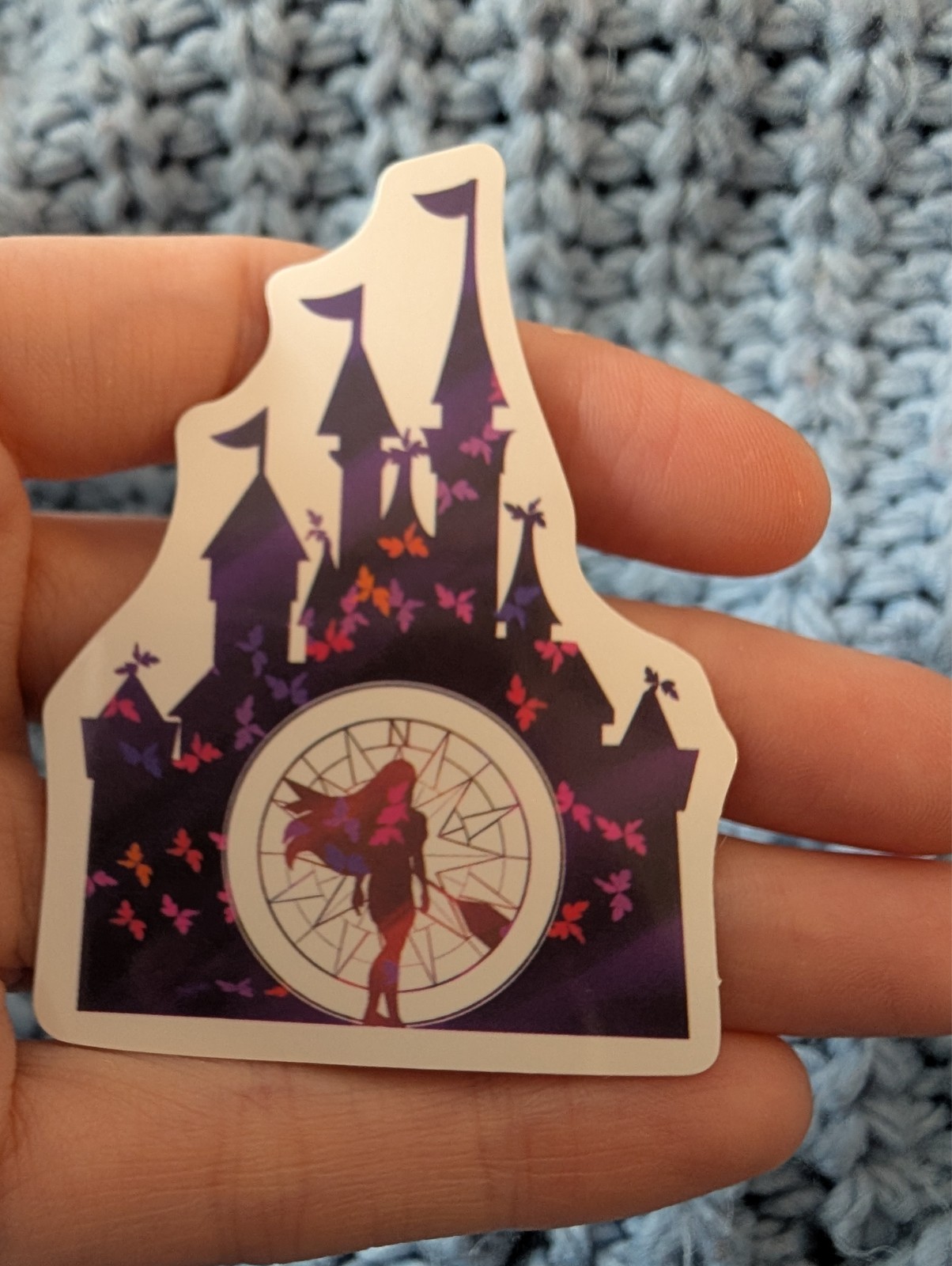 Disney parks, Disneyland, Disneyworld, Castle, Pocahantas, Vinyl Sticker