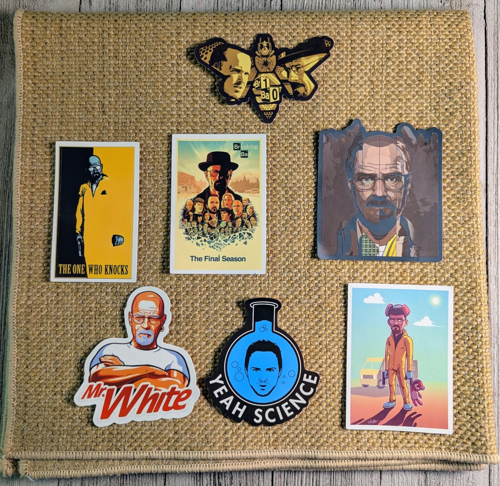Assorted Breaking Bad Sticker Set 40 Stickers included