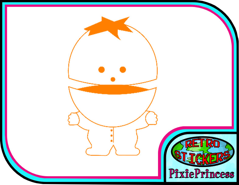 South Park Ike Funny G Vinyl Sticker Canada Car Bike Truck Wall Window Cartoon