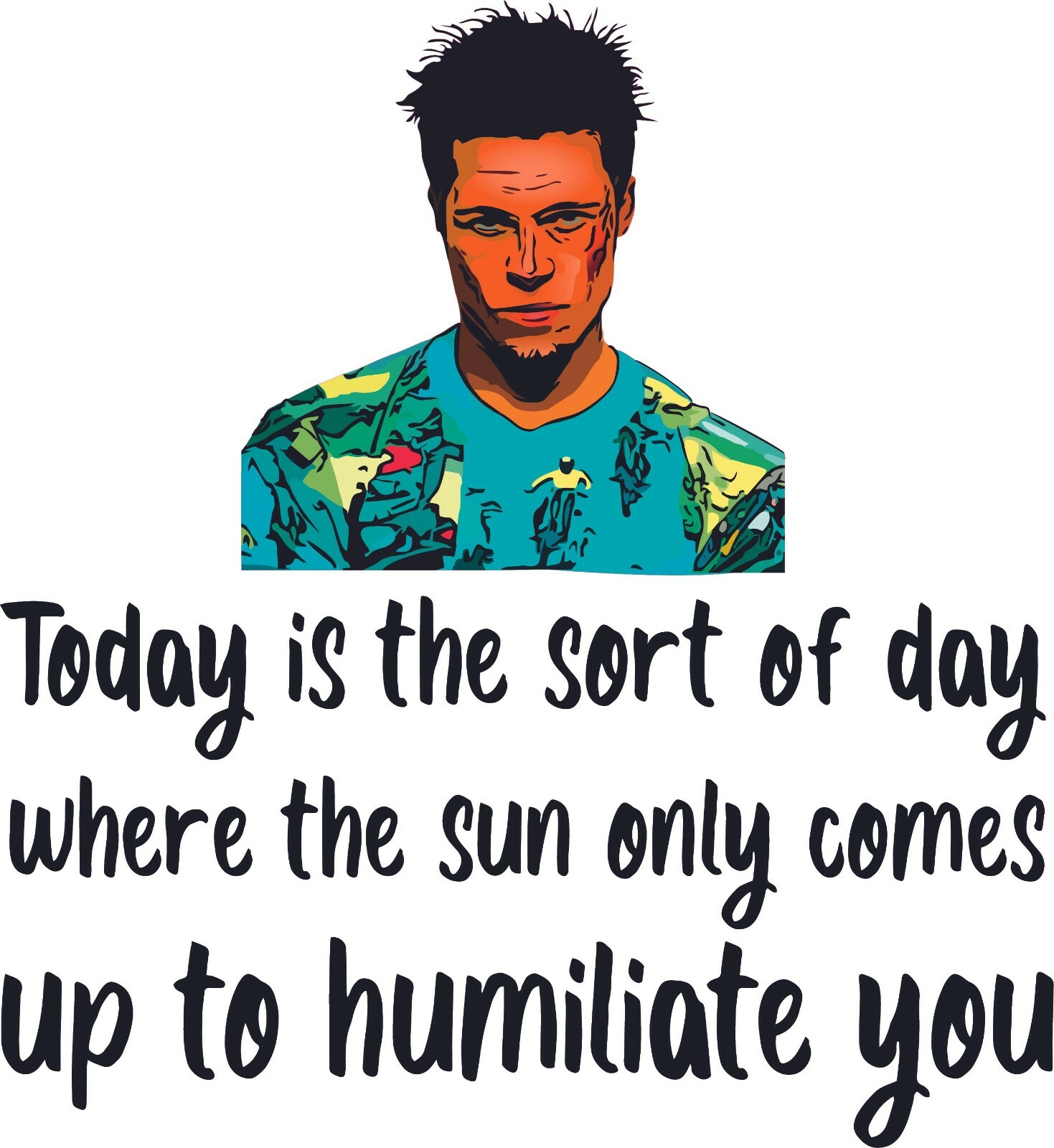 Removable Home Art Decor Sticker Fight Club Movie Quotes Tyler Durden Wall Decal