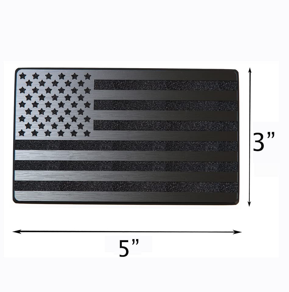 Magnet American Black Flag Reflective Auto Decal for Cars Trucks, 2pcs Forwar…