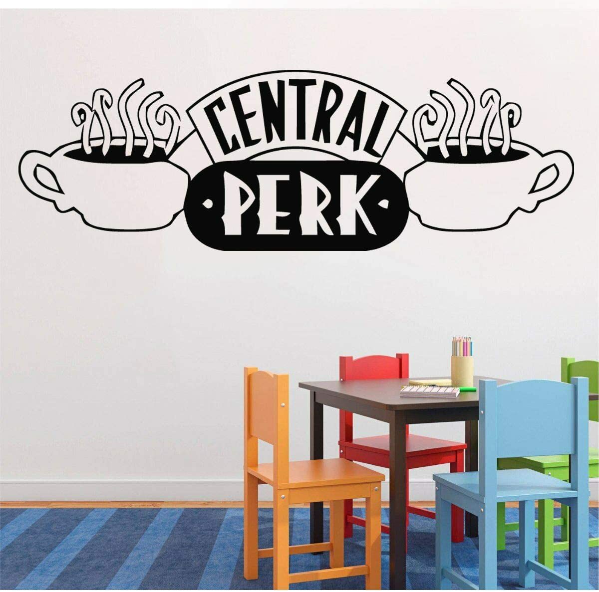 Central Perk FRIENDS TV Show Wall Sticker Home Room Vinyl Art Decal Decors