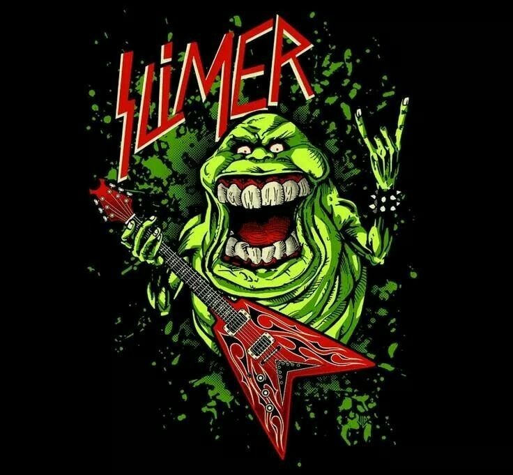 Rocking Slimmer Ghostbusters Sticker Decal Car Truck Mirror Cup Windshield Locke