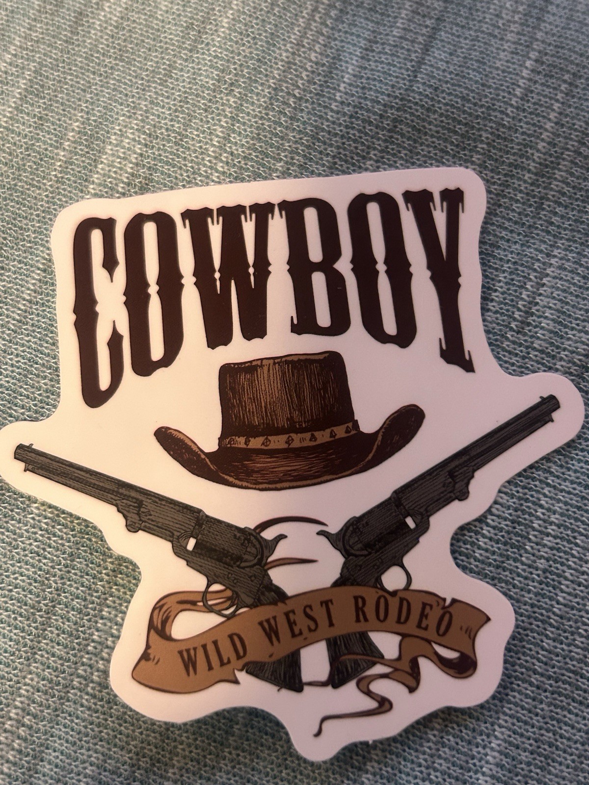 Western Themed Lot Of Stickers (10) + Bonus Extra Cowboy, Western, Horse ALL NEW