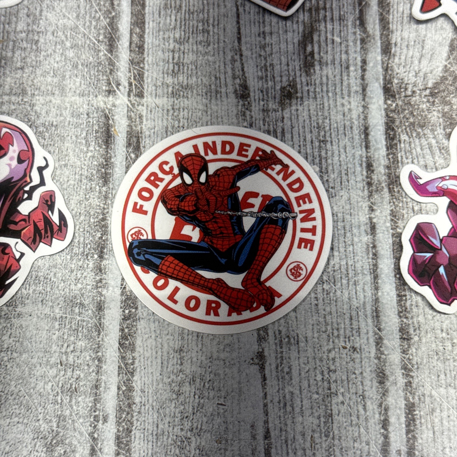Spider-Man Sticker Lot Of 8 Venom Gwen Marvel Water bottle Laptop Fun Art