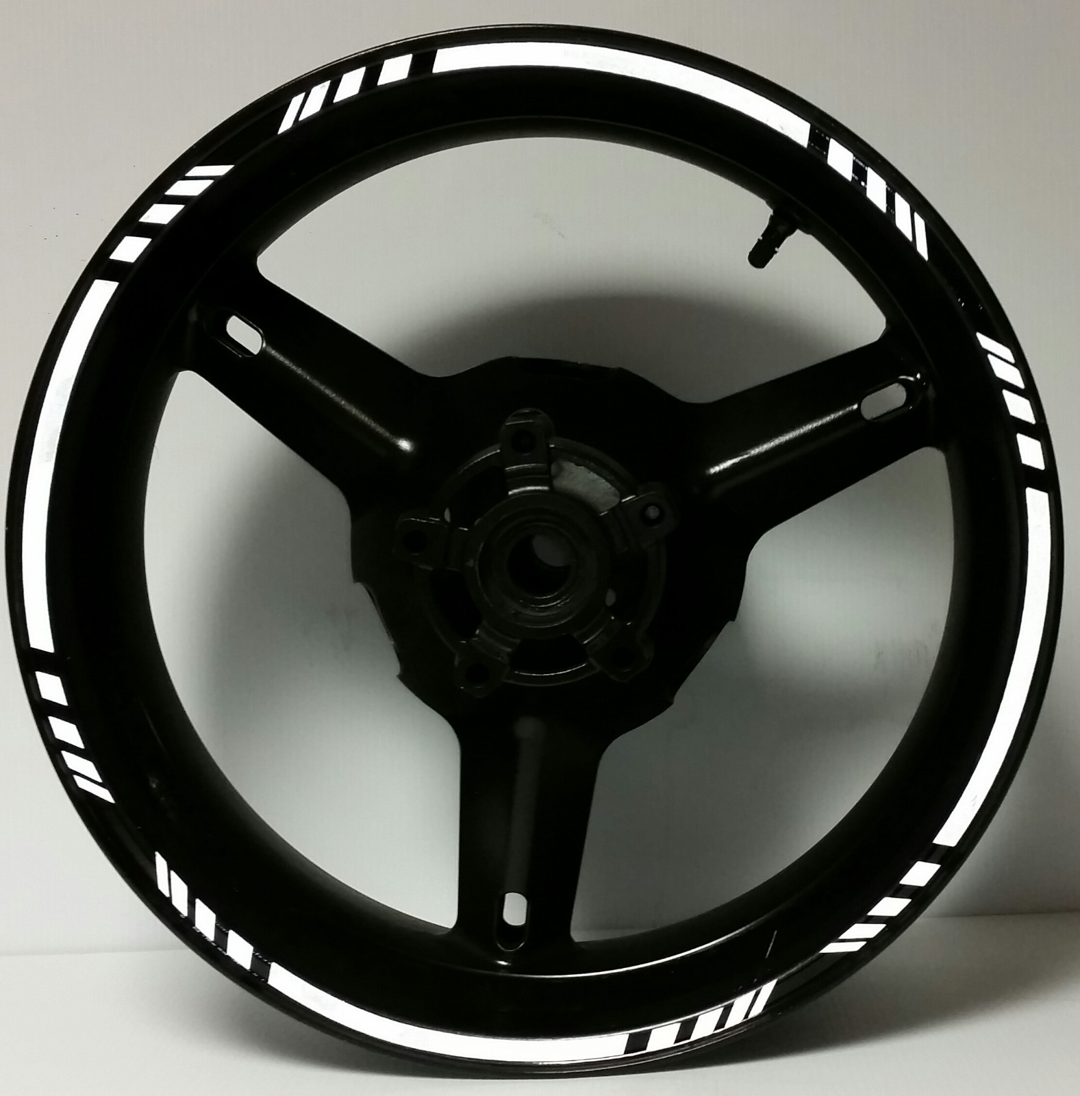 3M REFLECTIVE 21 & 18 inch RIM STRIPES WHEEL DECALS TAPE STICKERS MOTORCYCLE CAR