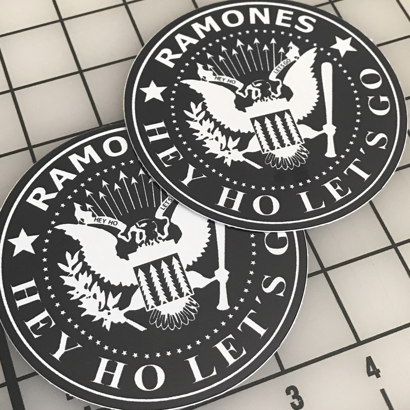 Ramones 4" Wide Vinyl Decal Sticker – BOGO