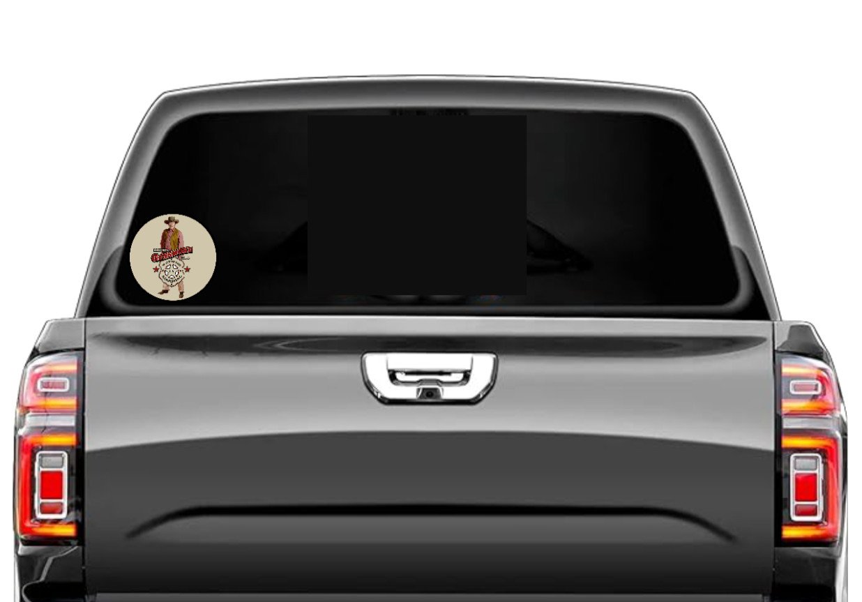 Gunsmoke (Matt Dillon) – 4" Vinyl Decal Sticker Handmade Cooler Laptop Vehicle