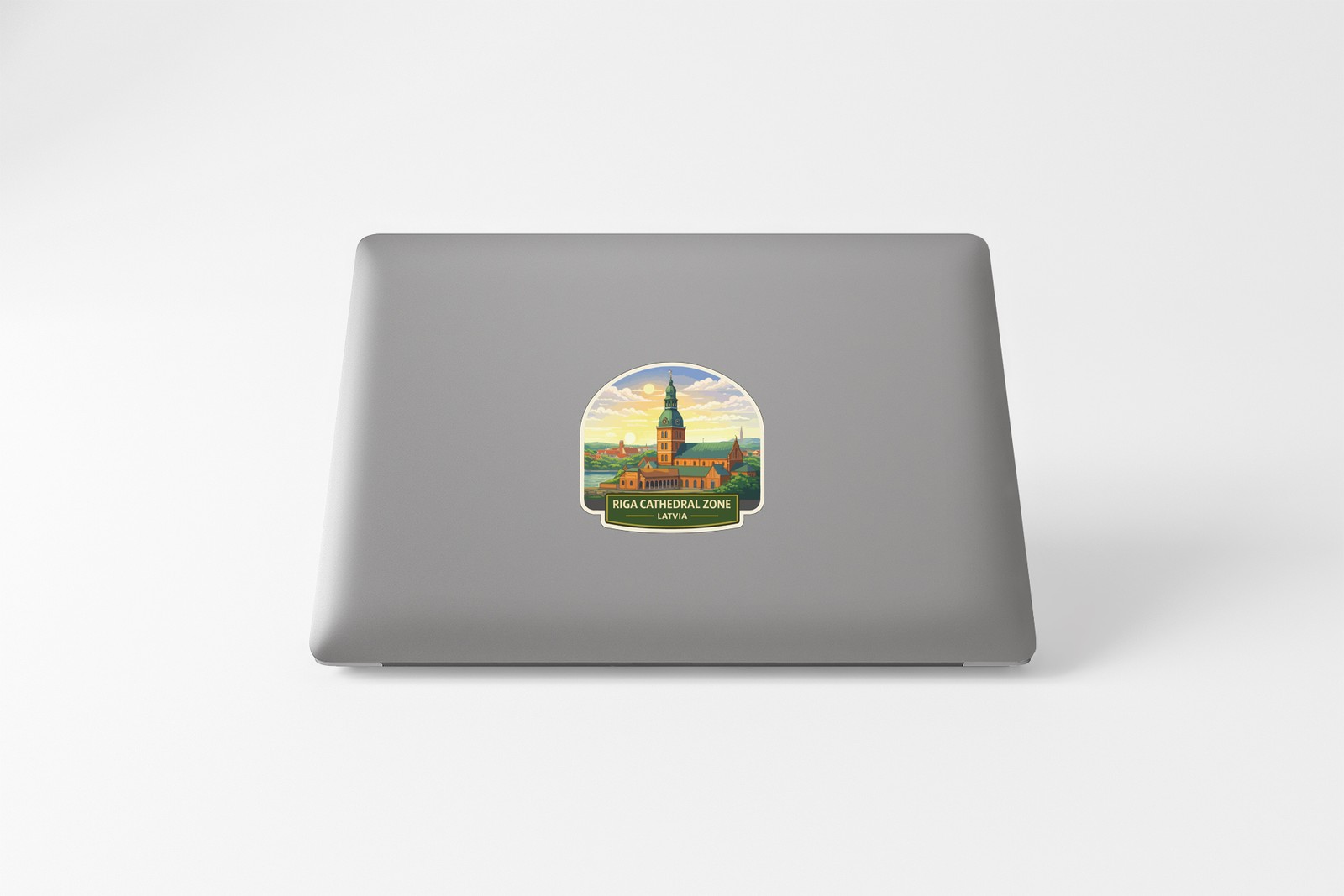 Riga Cathedral Zone Latvia Sticker Decal Vinyl Die-Cut World Heritage Sites