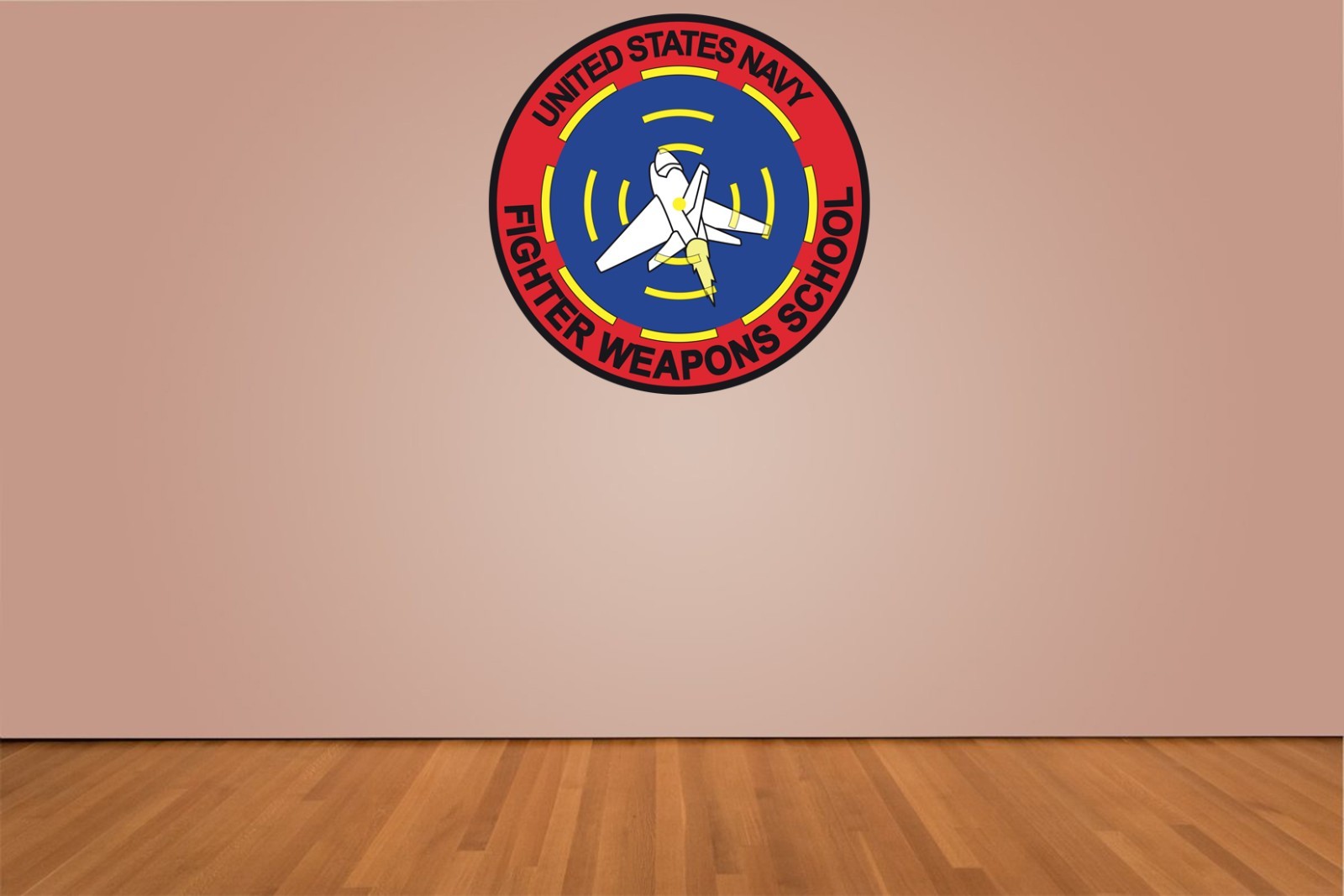 US Navy Fighter Weapons School Indoor Wall Vinyl Decal Sticker 5"-52"