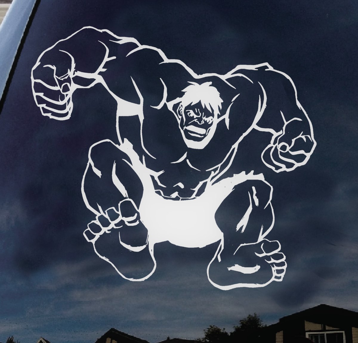 Incredible Hulk Super Hero Marvel Disney Characters Car Laptop Decal Sticker 9"