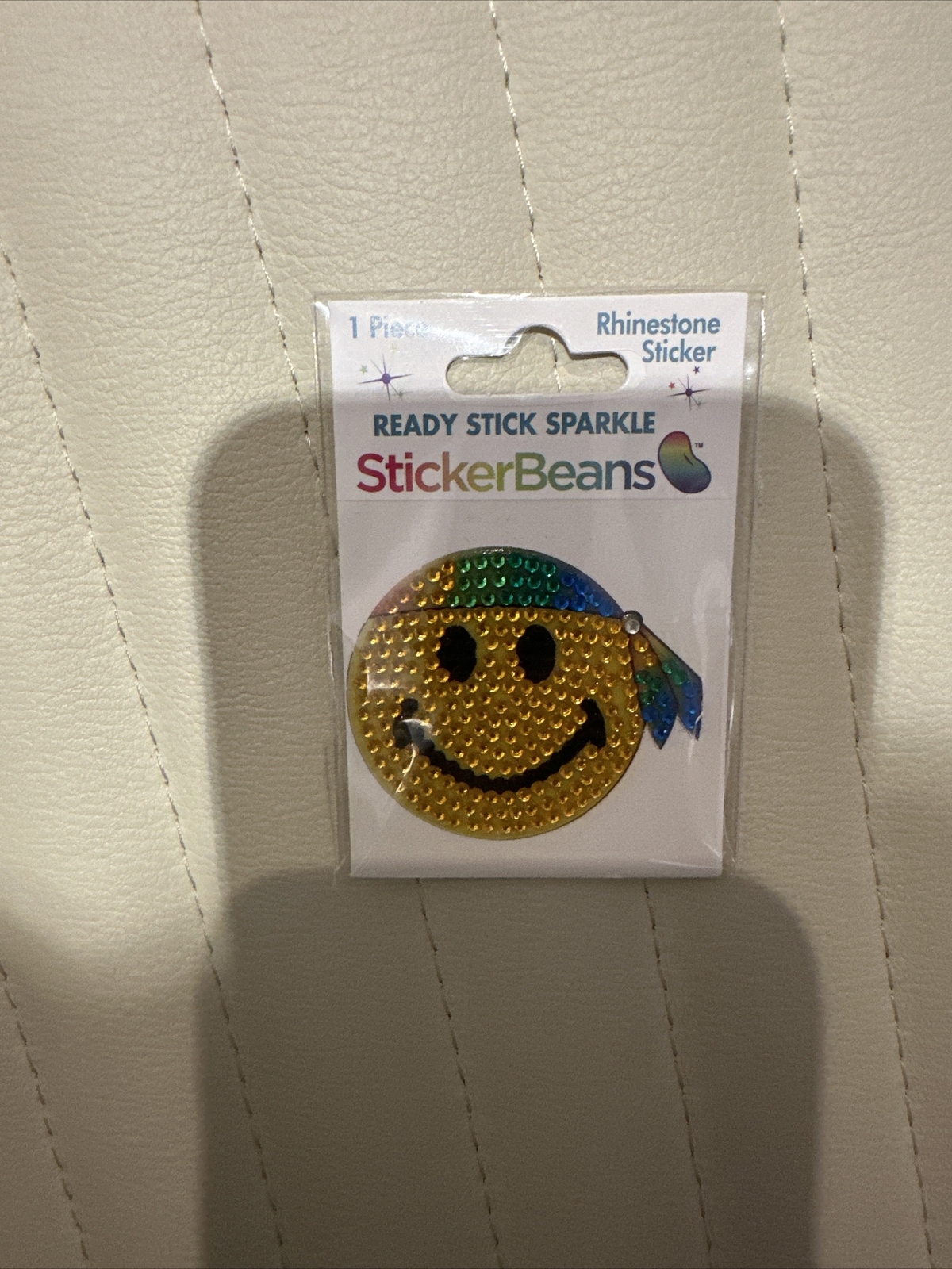 NEW StickerBeans Hippie Smiley 2” Sticker