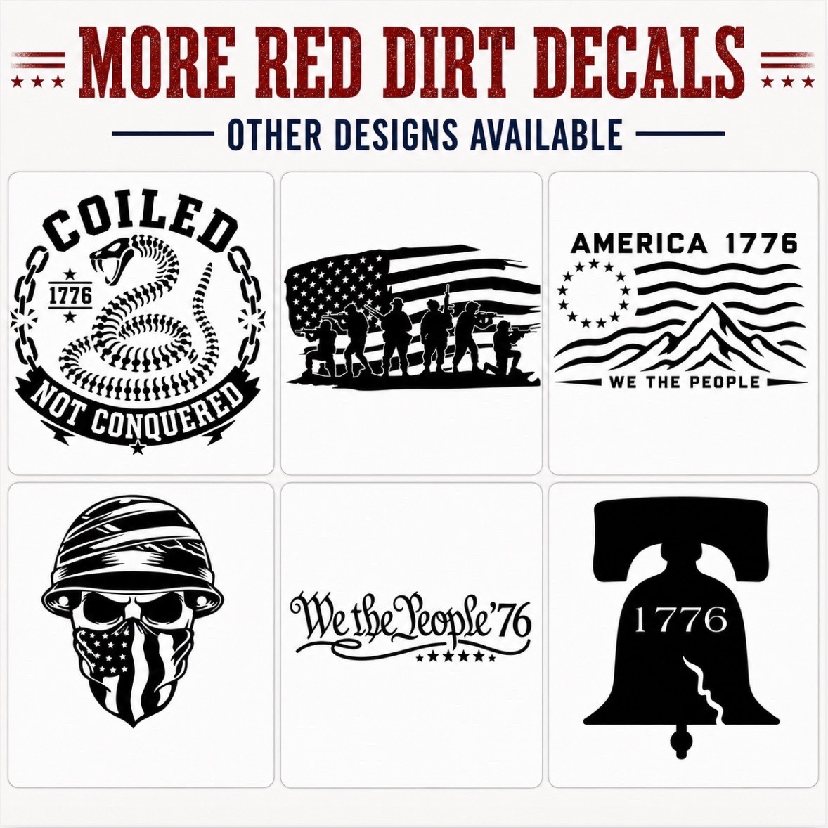 Battle Flag Silhouette Vinyl Decal Patriotic Sticker Truck Cooler Gun Safe Windo