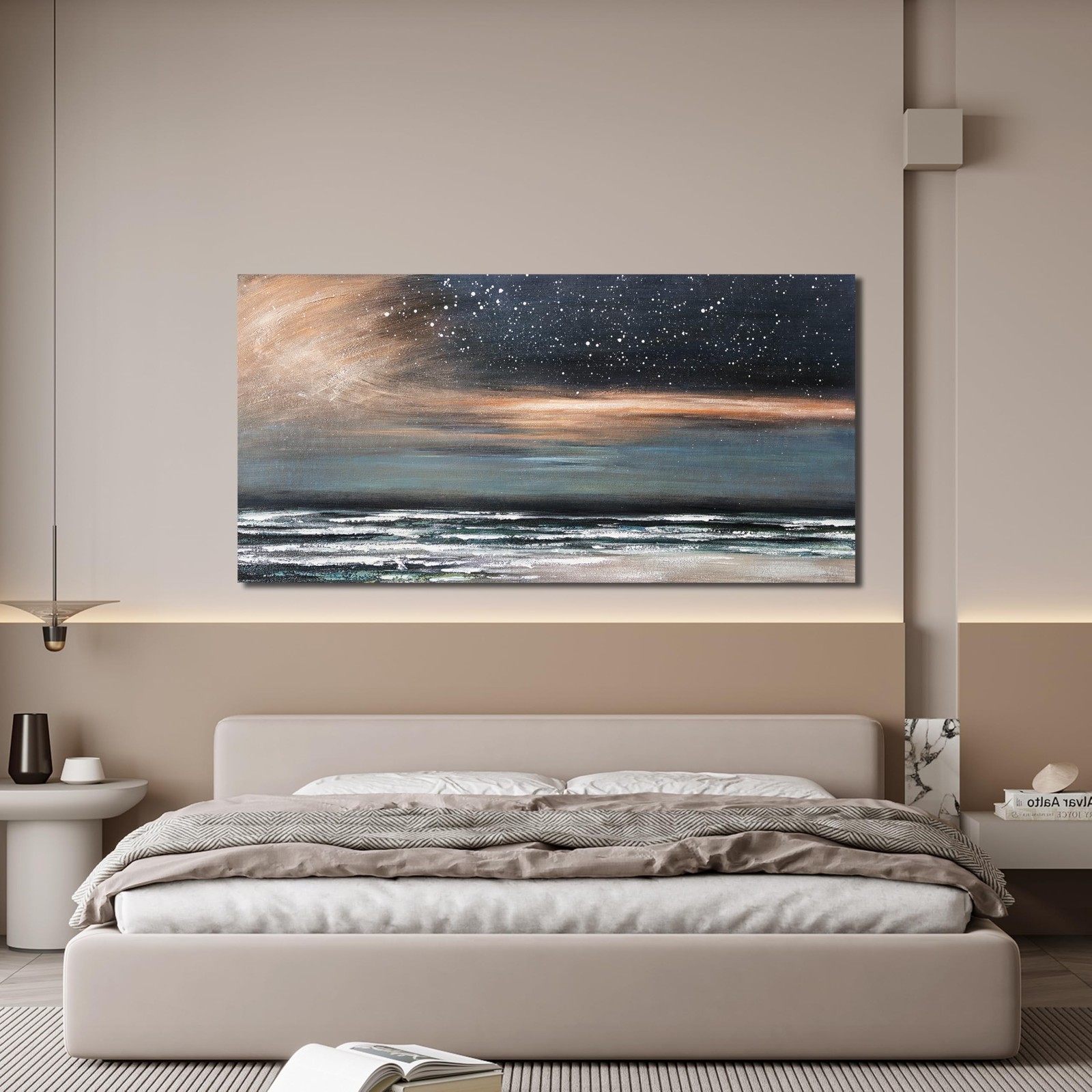Canvas Wall Art Decor Artwork for Walls Coastal Beach Wall Art Decorations Ca…