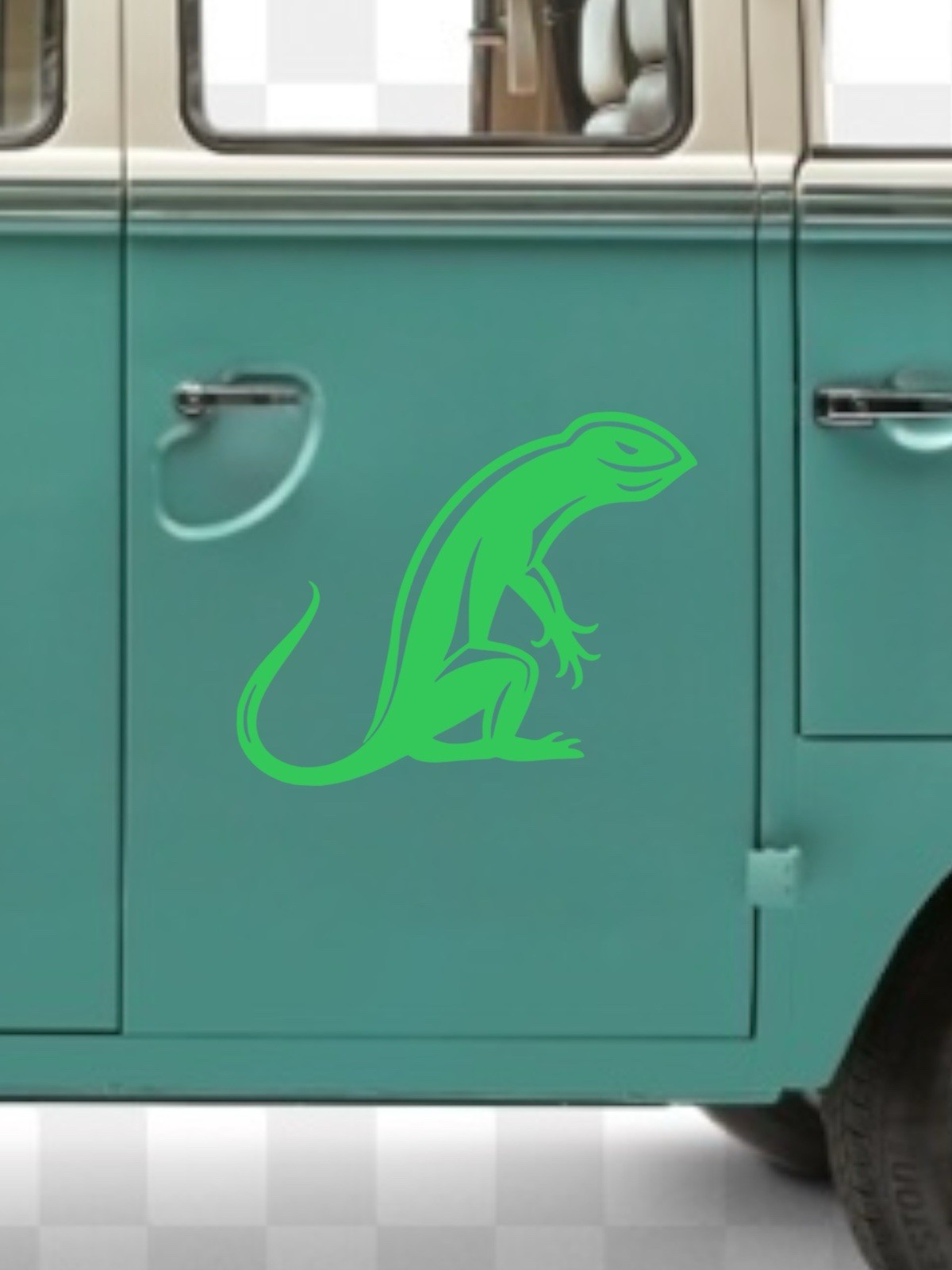 Lizard design#1 Decal for car Windows Laptops most Smooth Surfaces