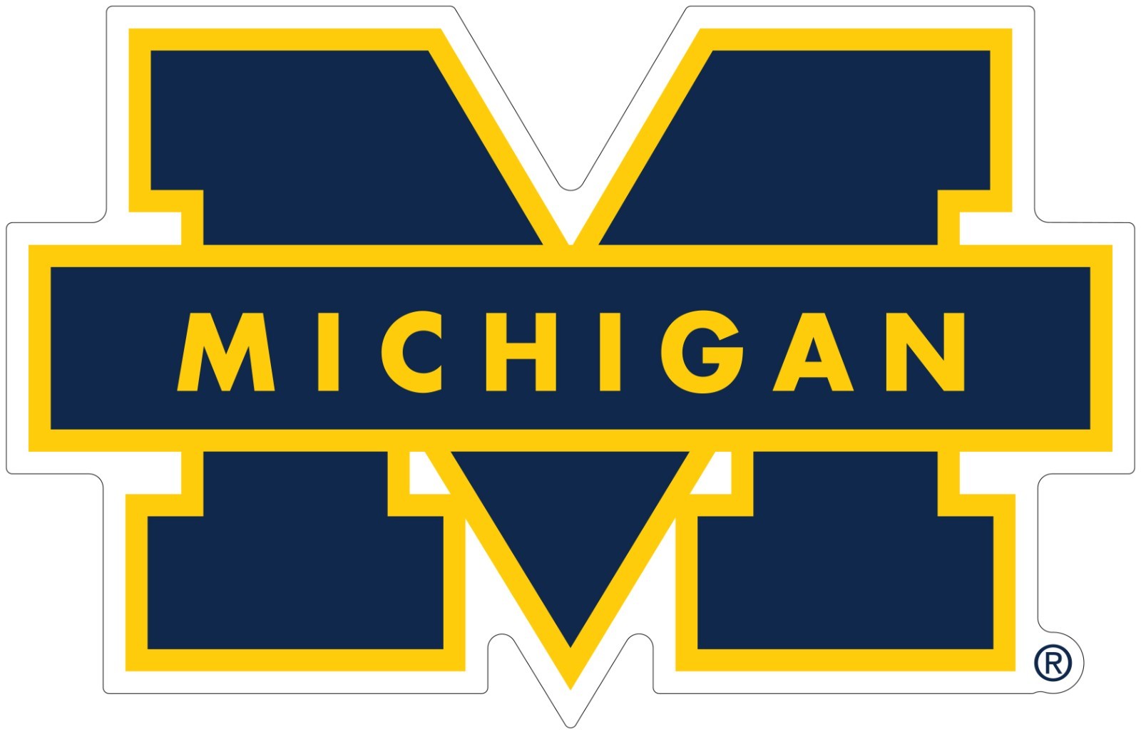 University of Michigan Wolverines Indoor Wall Vinyl Decal Sticker 5 – 52"