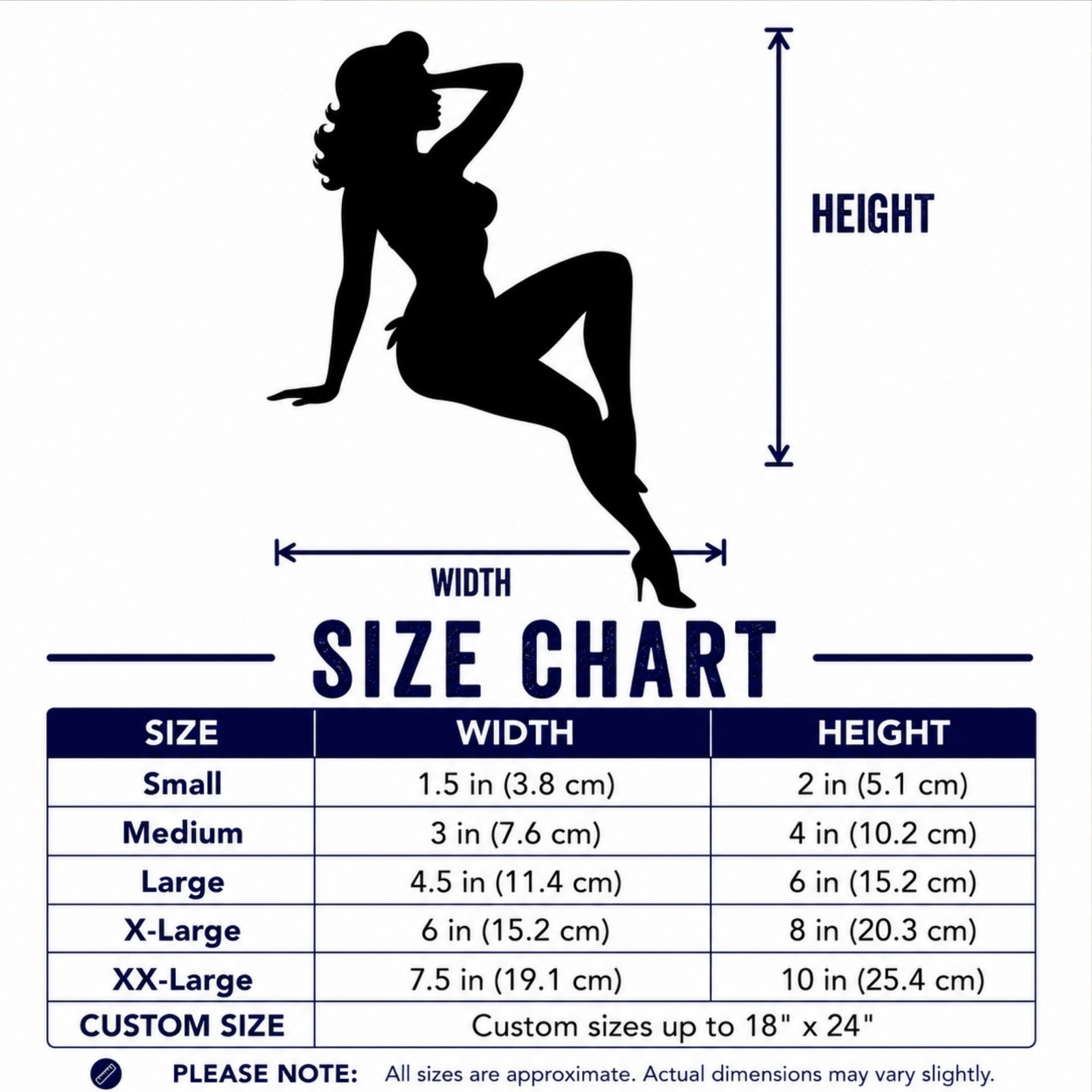 Pinup Girl Retro Cute Decal | Vintage retro girl Vinyl Sticker Car Truck