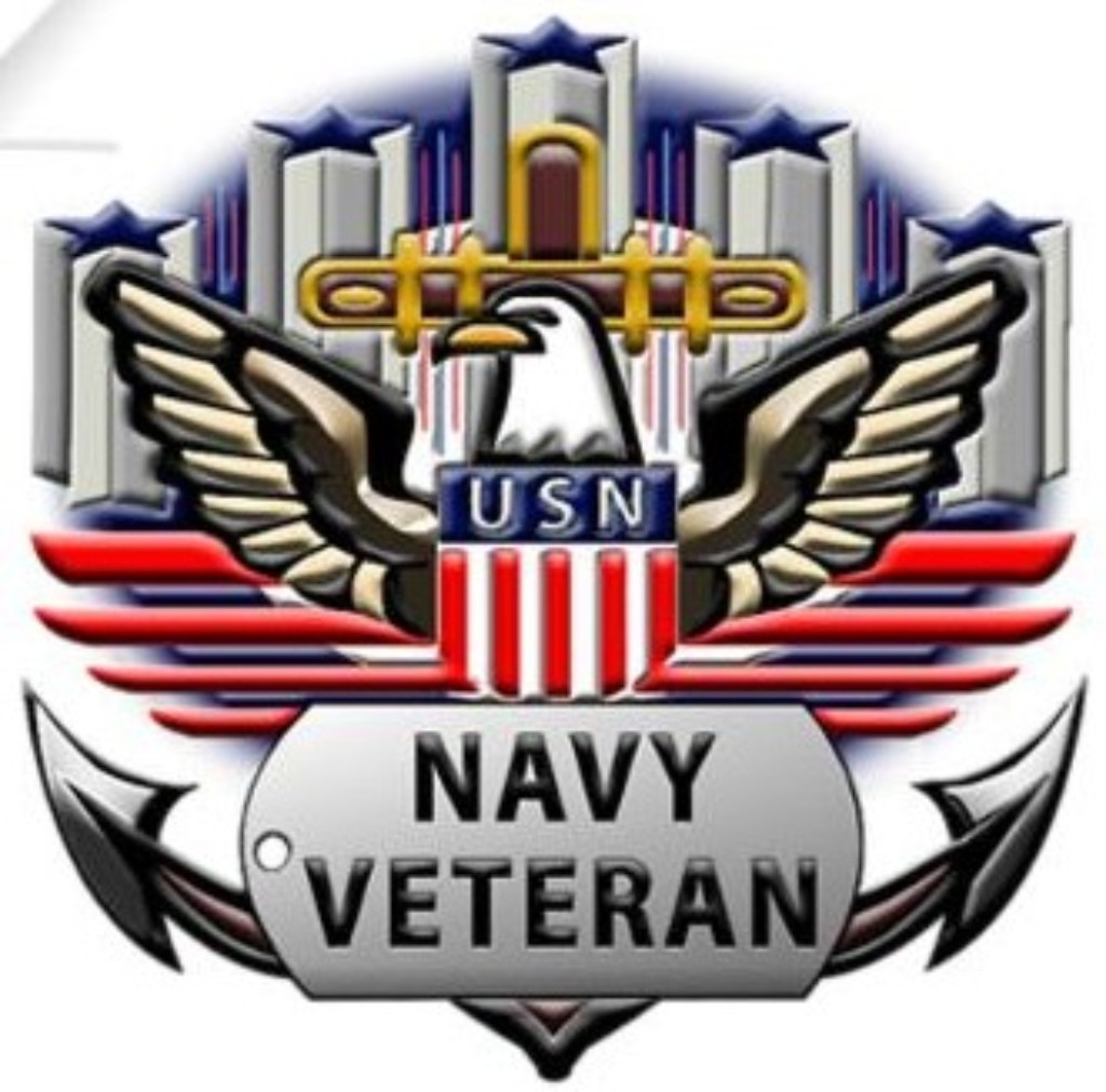 US Navy Veteran Military Vinyl Decal Sticker Car Window Wall