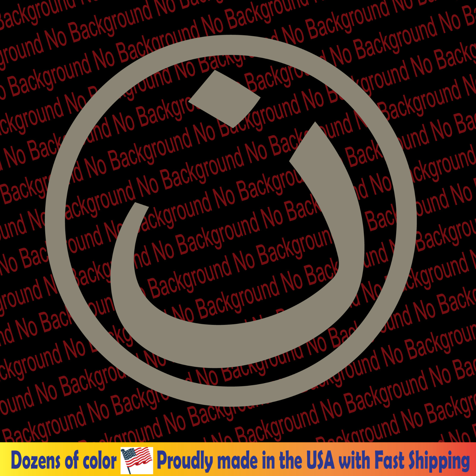 Christian Arabic Symbol Vinyl Decal Die Cut Sticker Nasrani Nazarene FY176