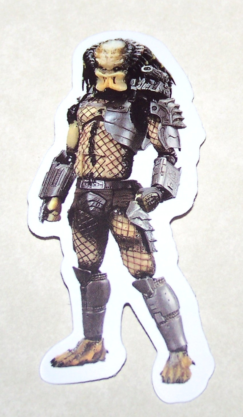 Predator Alien Hunter Cut Sticker Decal Movie Action Sci-Fi Horror Film