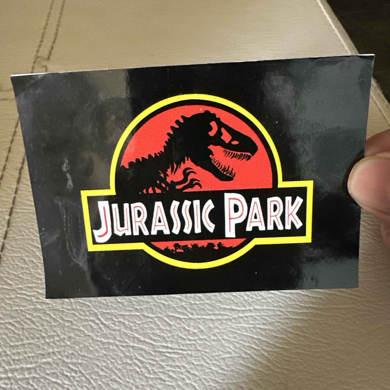 Jurassic Park Original Movie Sticker As Pictured