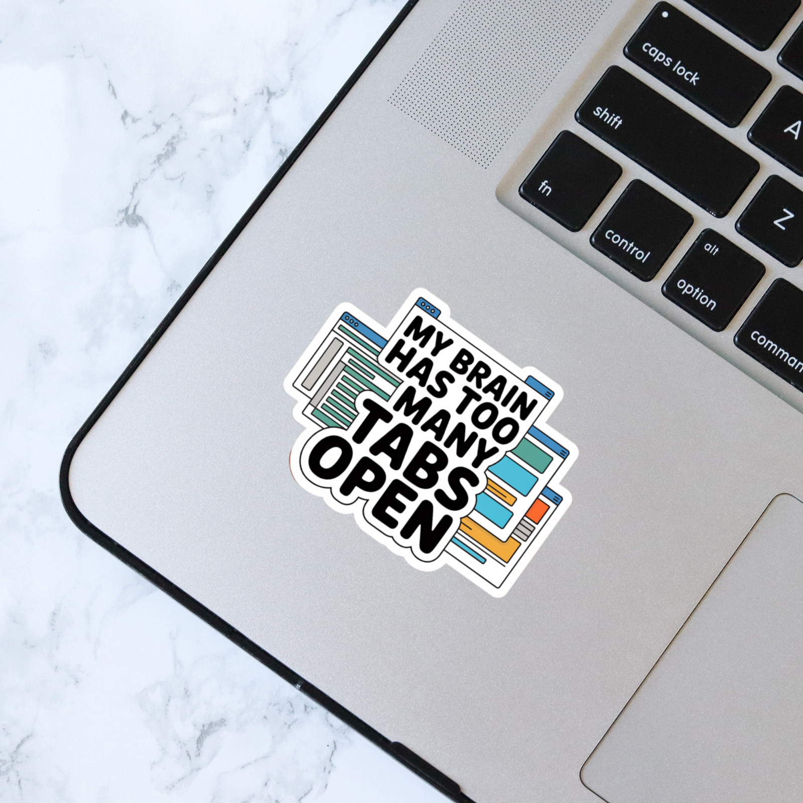 Funny ADHD Stickers for Your Laptop, Water Bottler, or Planners.