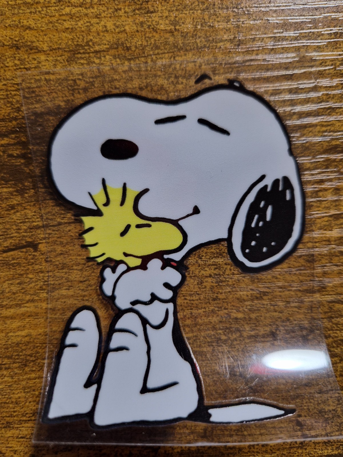 Snoopy And Woodstock Peanuts High Quality UV DTF Raised Decal Sticker NOT VINYL