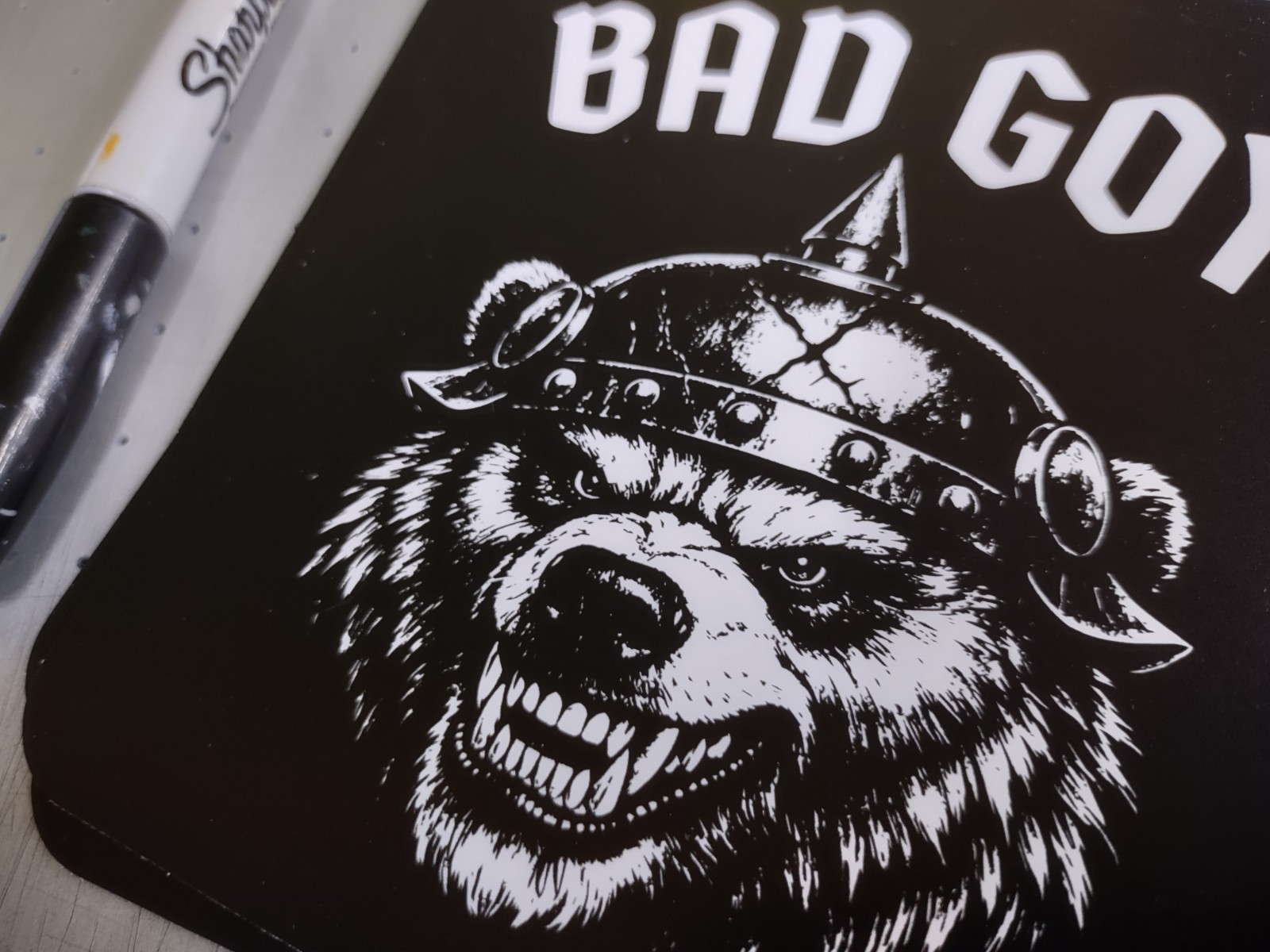 BAD GOY Assorted Stickers – Wolf, Skull, Bear, Eagle