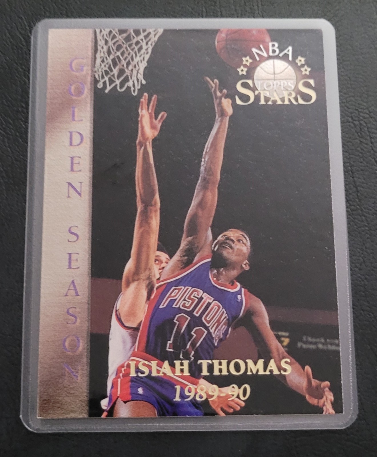 Isiah Thomas Basketball Card HOF Fridge/Locker/Cabinet Laminated Magnet