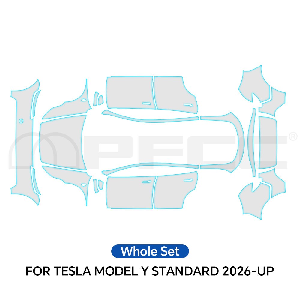 For Tesla Model Y Standard 2026 Full Car Precut Paint Protection Film PPF TPU